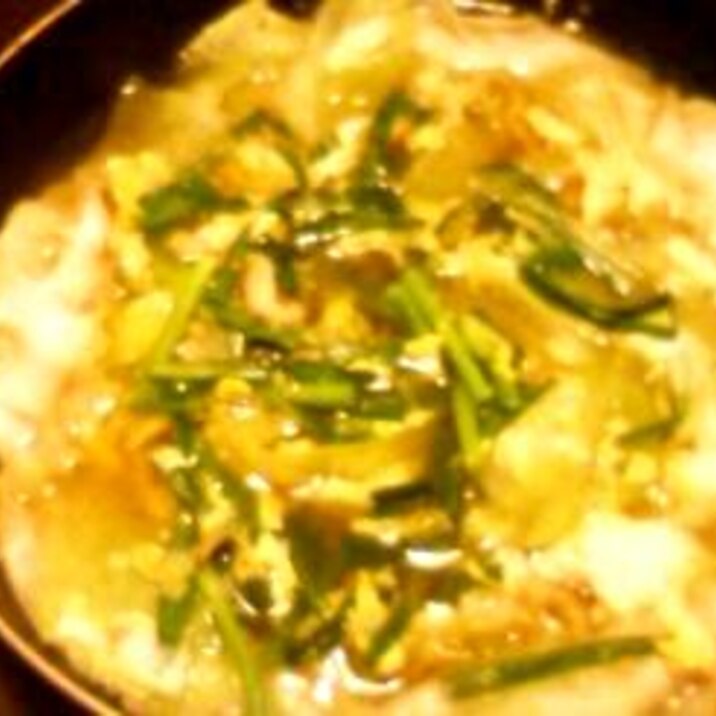 ニラ玉ごま油鍋 レシピ 作り方 By Chibicco24 楽天レシピ